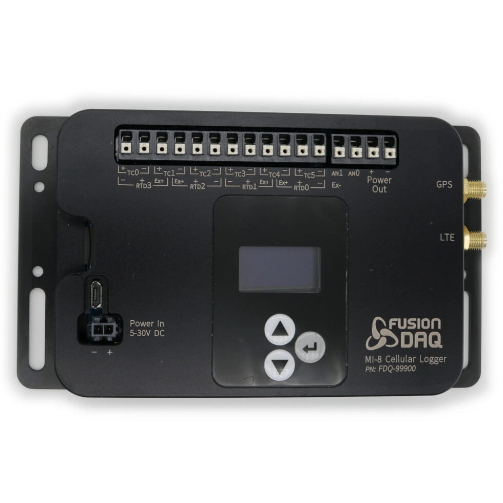 Mixed Input, 8-Channel Analog Cellular Logger